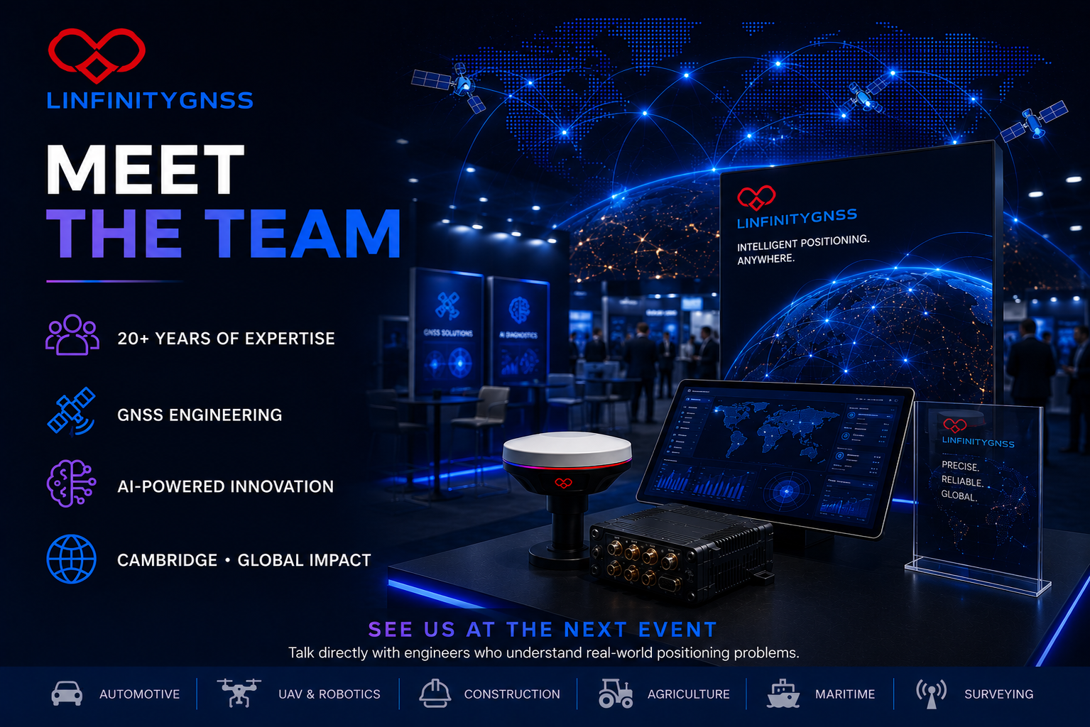 LinfinityGNSS at industry events